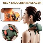 Neck Massager 4D Kneading Adjustable Heat Wireless Rechargeable