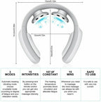 Neck Massager Pulse & Heat Cordless Rechargeable