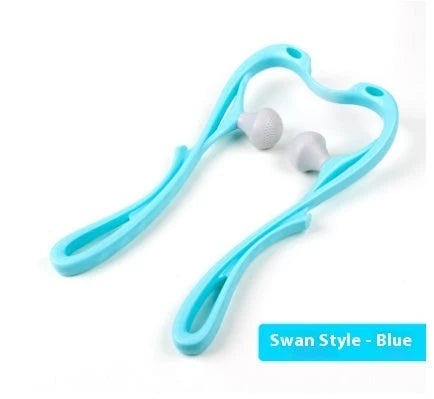 Neck Massager Six-Roller Deep-Tissue Removable Balls