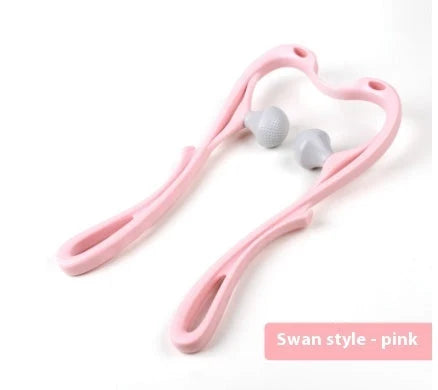 Neck Massager Six-Roller Deep-Tissue Removable Balls