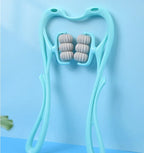 Neck Massager Six-Roller Deep-Tissue Removable Balls