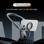 Neck Phone Mount Magnetic Quick-Release Silicone Comfort Strap