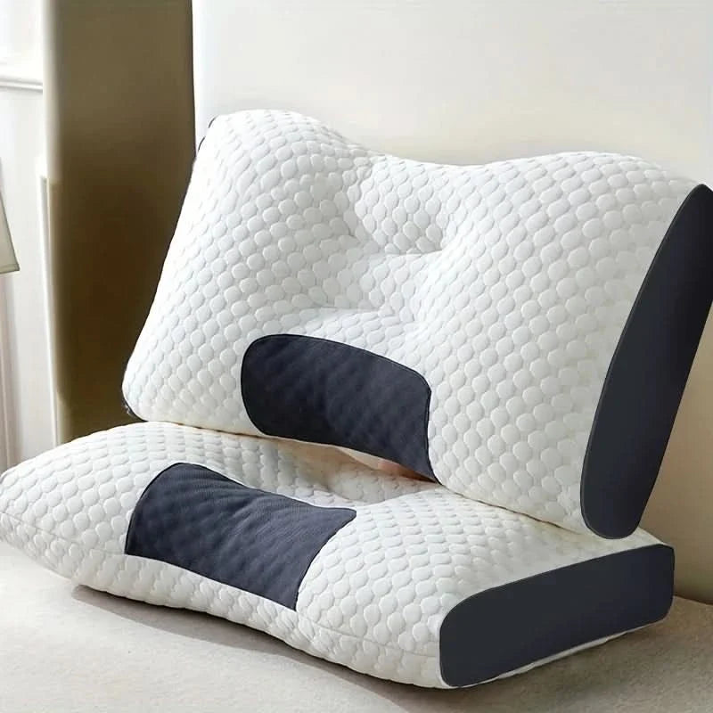 Neck Pillow Adjustable Ergonomic Support Machine-Washable Cover