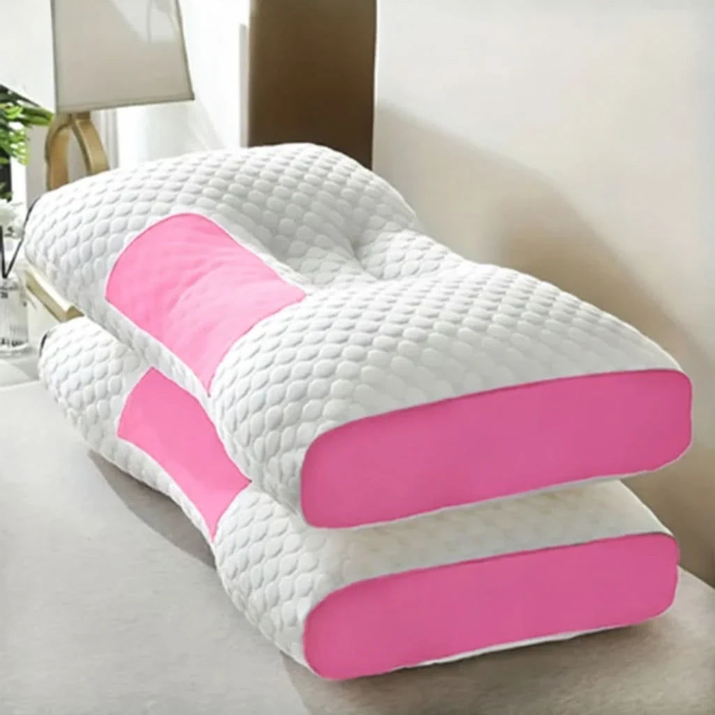 Neck Pillow Adjustable Ergonomic Support Machine-Washable Cover