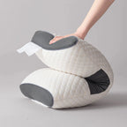 Neck Pillow Adjustable Ergonomic Support Machine-Washable Cover