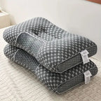Neck Pillow Adjustable Ergonomic Support Machine-Washable Cover