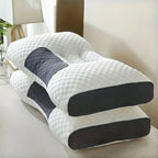 Neck Pillow Adjustable Ergonomic Support Machine-Washable Cover