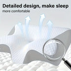 Neck Pillow Contoured Memory Foam Breathable Cover