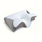 Neck Pillow Contoured Memory Foam Breathable Cover