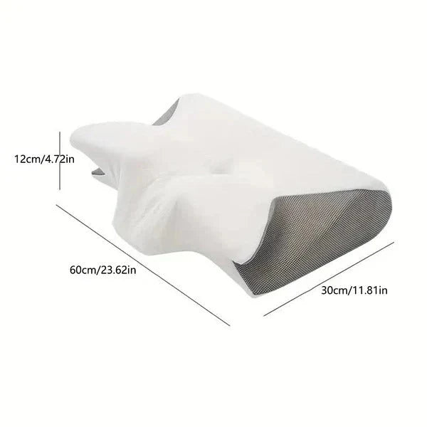 Neck Pillow Ergonomic Butterfly Memory Foam Cooling Cover