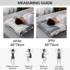 Neck Pillow Ergonomic Contour Cervical Support Machine Washable