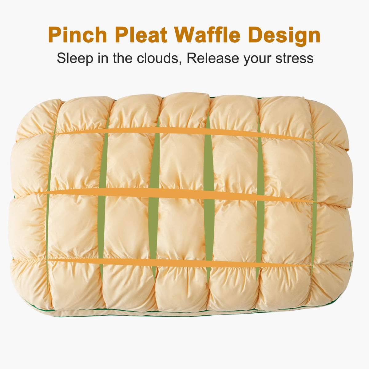 Neck Pillow Ergonomic Plush Cotton Machine Washable