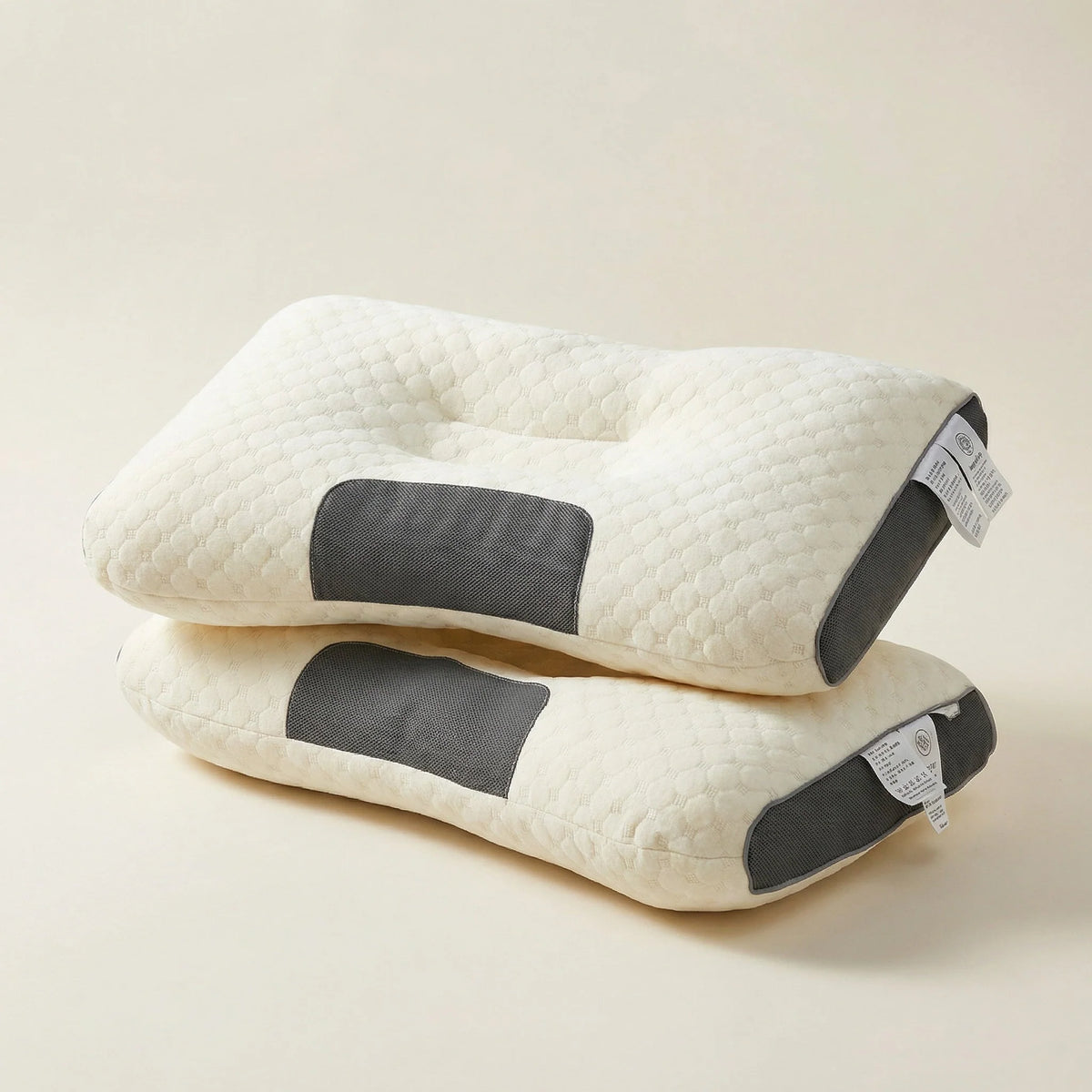 Neck Pillow Memory Foam Cervical Support Washable Cover