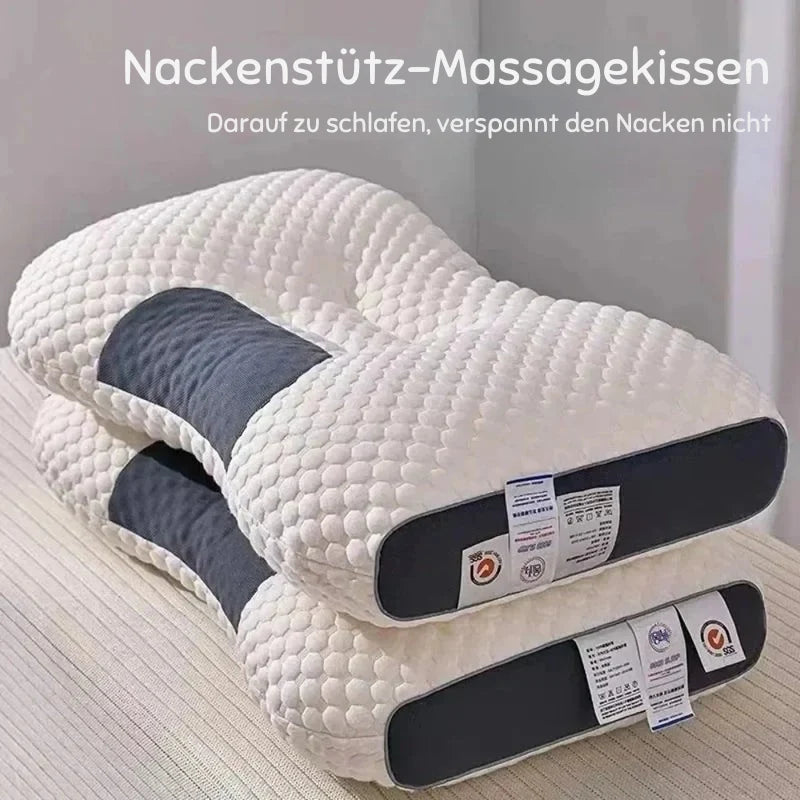 Neck Pillow Memory Foam Cervical Support Washable Cover