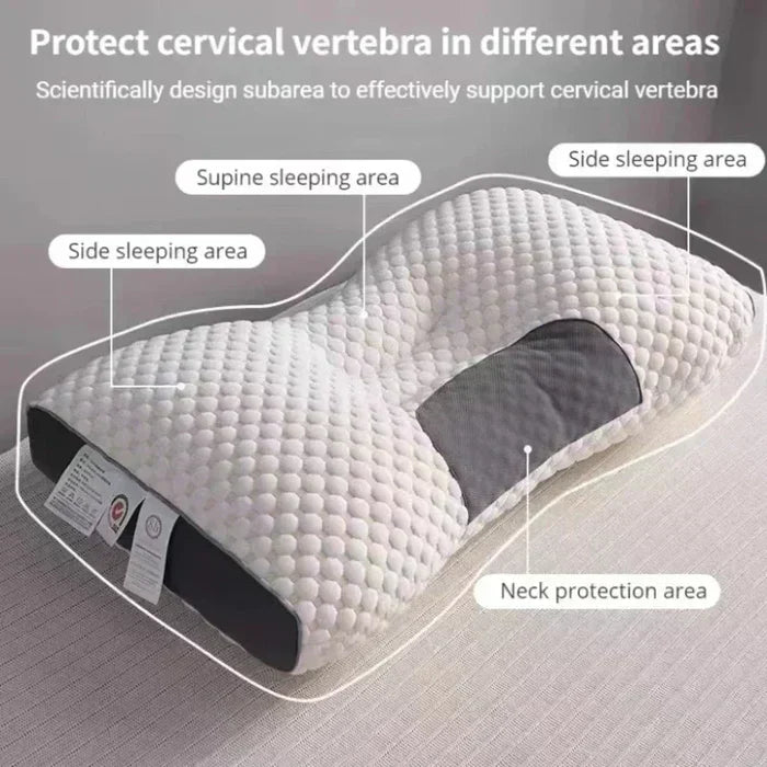 Neck Pillow Orthopedic Massage Breathable Soybean Fiber