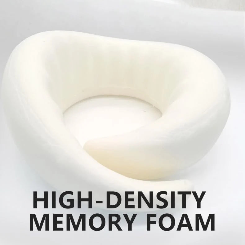 Neck Pillow U-Shape Memory Foam Chin Support