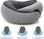 Neck Pillow U-Shape Memory Foam Chin Support