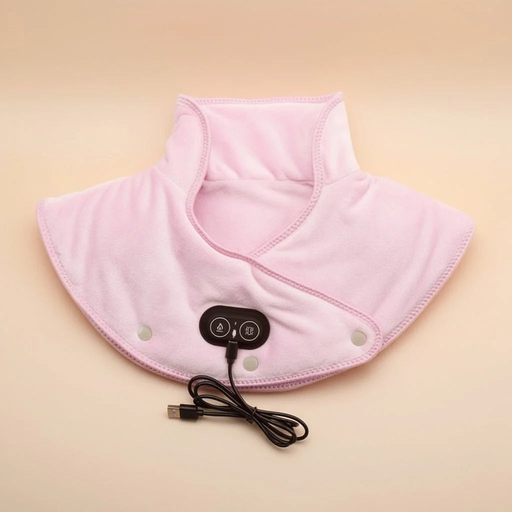 Neck & Shoulder Heating Pad Carbon Fiber Heating Vibration
