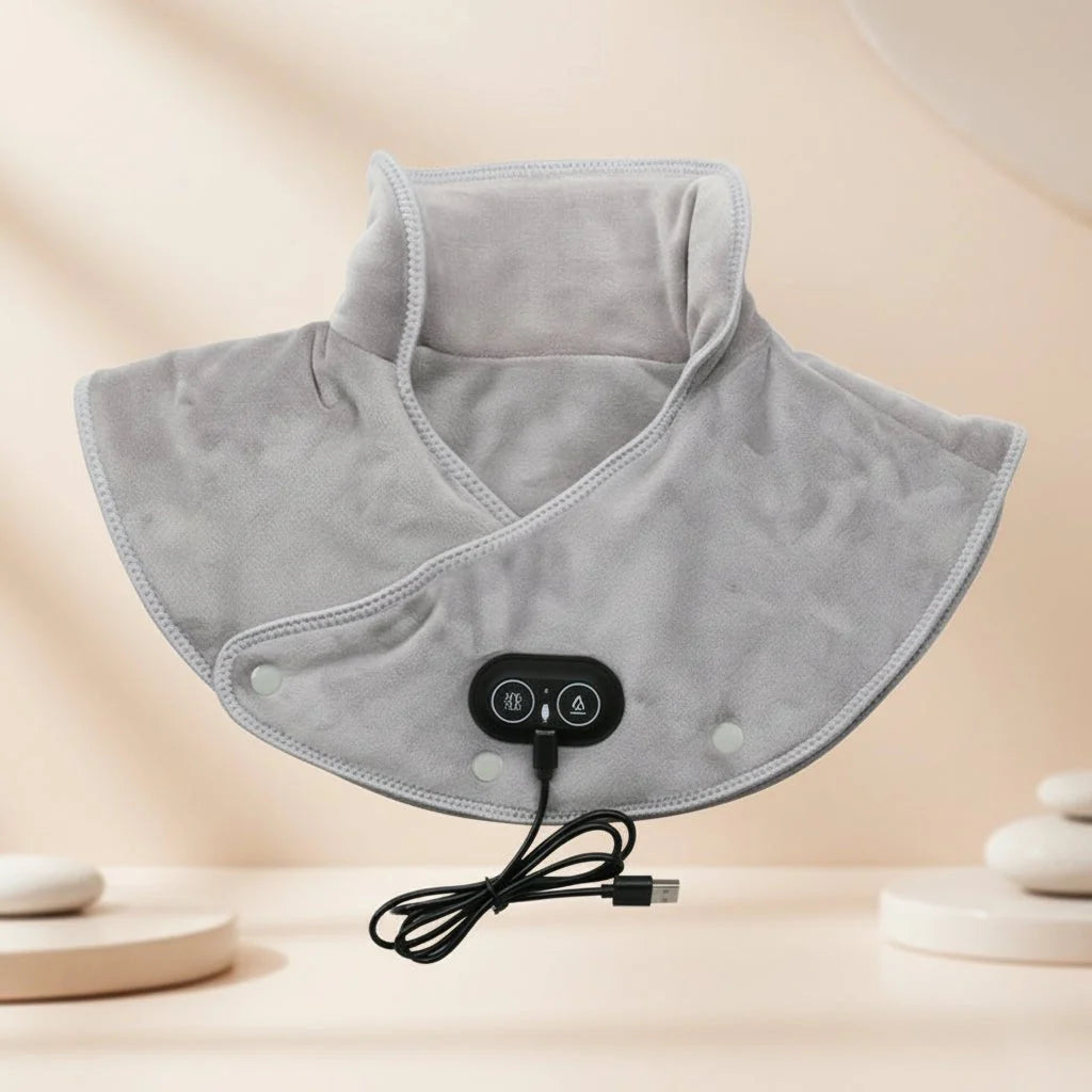 Neck & Shoulder Heating Pad Carbon Fiber Heating Vibration