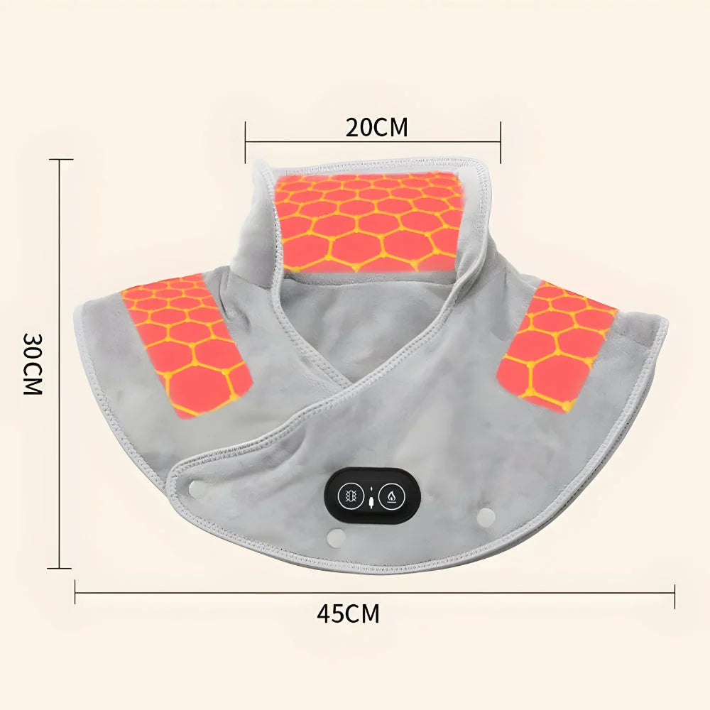 Neck & Shoulder Heating Pad USB-Powered 3 Heat Levels