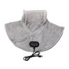 Neck & Shoulder Heating Pad Vibration Massage USB Rechargeable