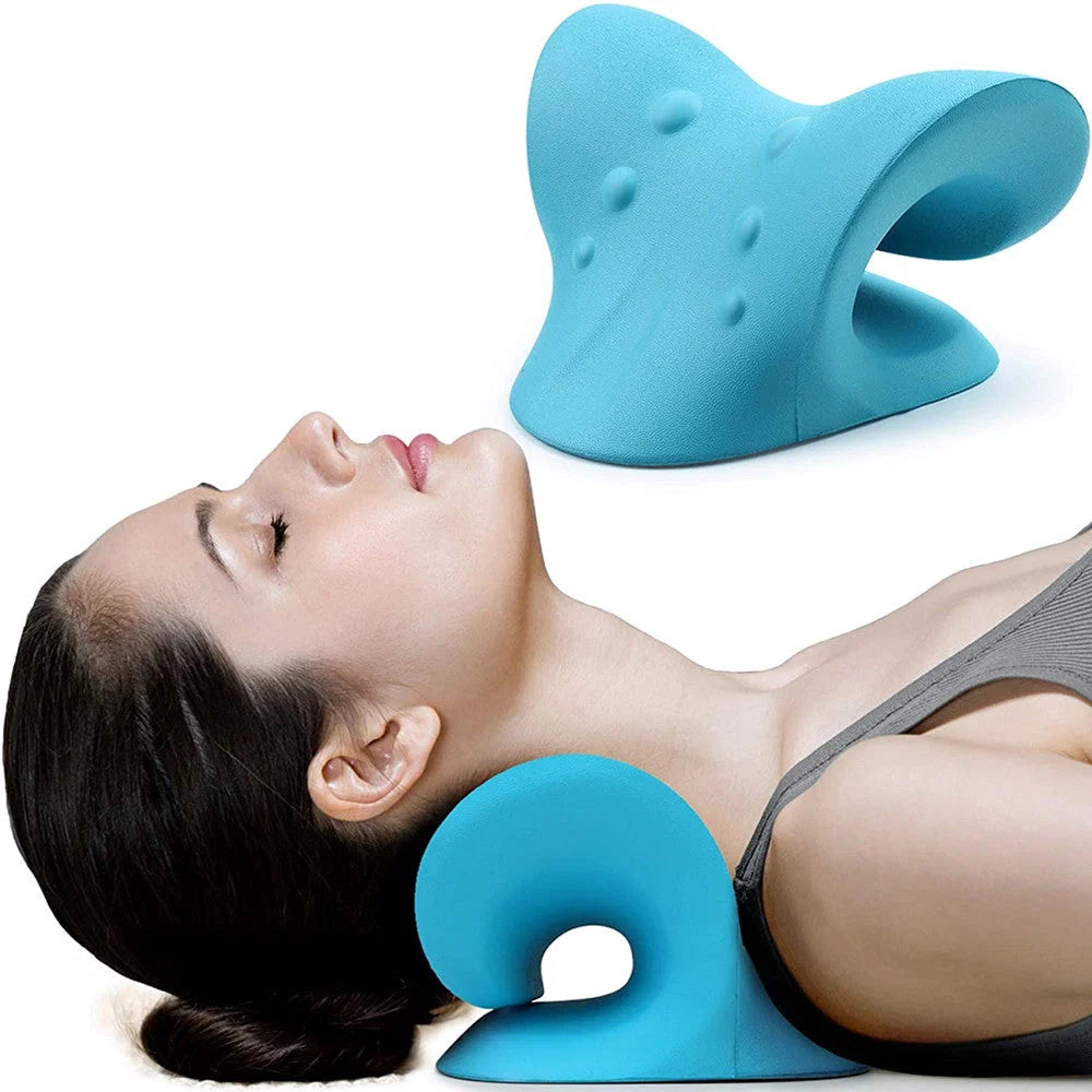 Neck & Shoulder Massage Cushion Ergonomic Cervical Support