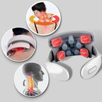 Neck & Shoulder Massager Deep-Kneading Heat Rechargeable