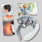 Neck & Shoulder Massager Deep-Kneading Heat Rechargeable