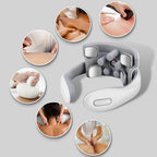 Neck & Shoulder Massager Deep-Kneading Heat Rechargeable