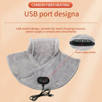 Neck & Shoulder Massager USB-Powered Heat & Vibration
