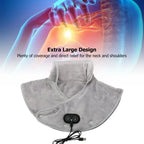 Neck & Shoulder Massager USB-Powered Heat & Vibration