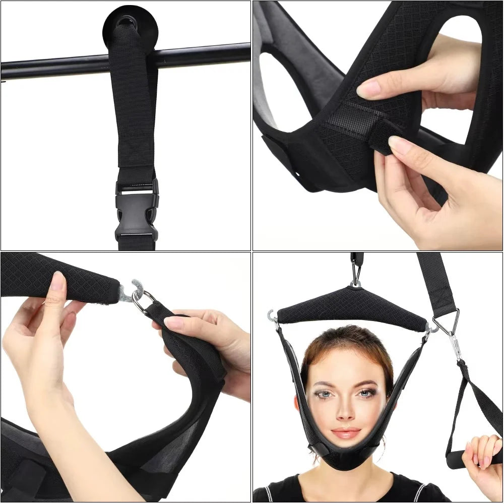 Neck Stretcher Adjustable Gravity-Assisted Door Mount