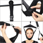 Neck Stretcher Gravity-Assisted Door Mount & Adjustable Straps