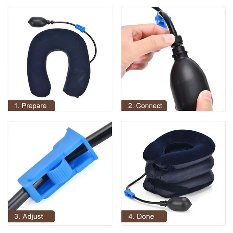Neck Stretcher Inflatable Adjustable Portable
