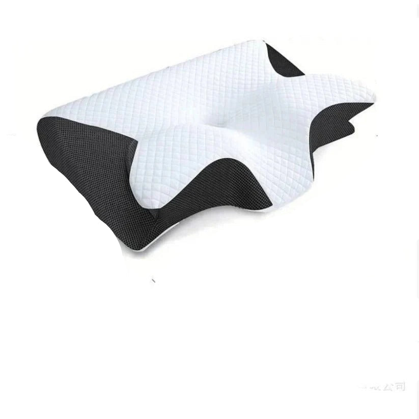 Neck Support Pillow Adaptive Memory Foam Breathable Cover