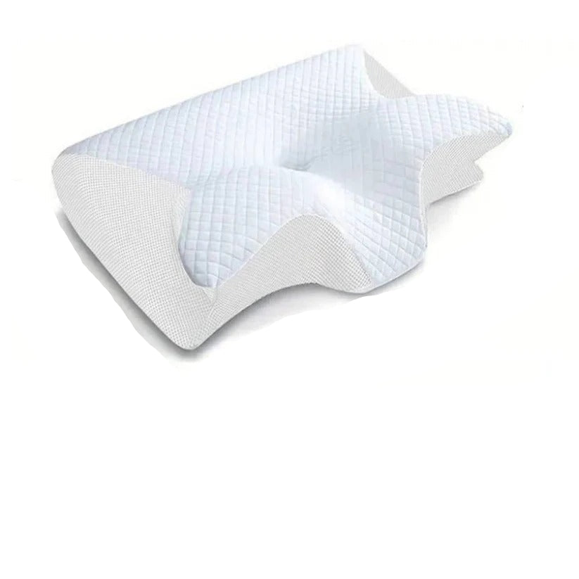 Neck Support Pillow Adaptive Memory Foam Breathable Cover