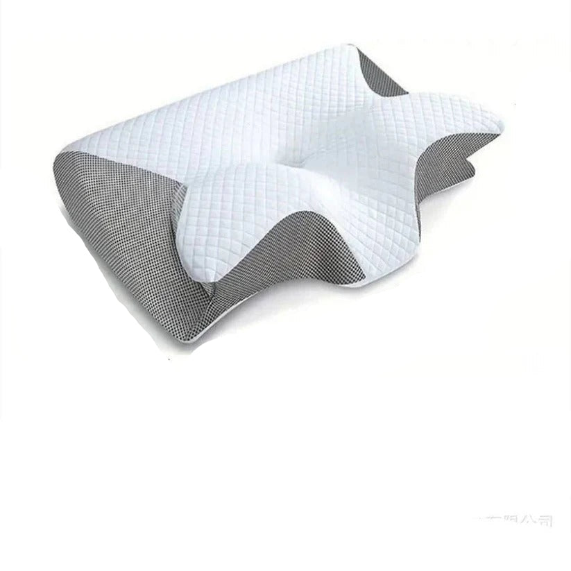 Neck Support Pillow Adaptive Memory Foam Breathable Cover