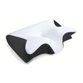 Neck Support Pillow Contoured Memory Foam Breathable Mesh Cover