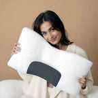 Neck Support Pillow Ergonomic Contour Firm Core