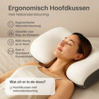 Neck Support Pillow Ergonomic Contour Firm Core