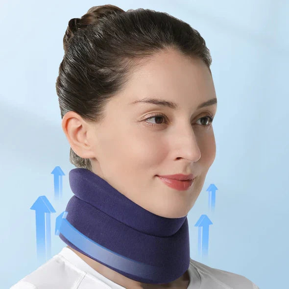 Neck Support Pillow Ergonomic Contoured Foam