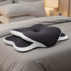 Neck Support Pillow Ergonomic Memory Foam Breathable Cover