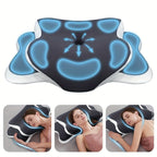 Neck Support Pillow Ergonomic Memory Foam Breathable Cover
