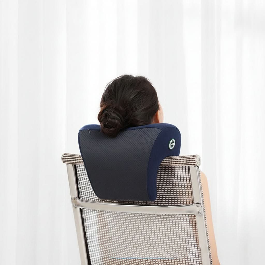 Neck Support Pillow Ergonomic Memory Foam Removable Cover