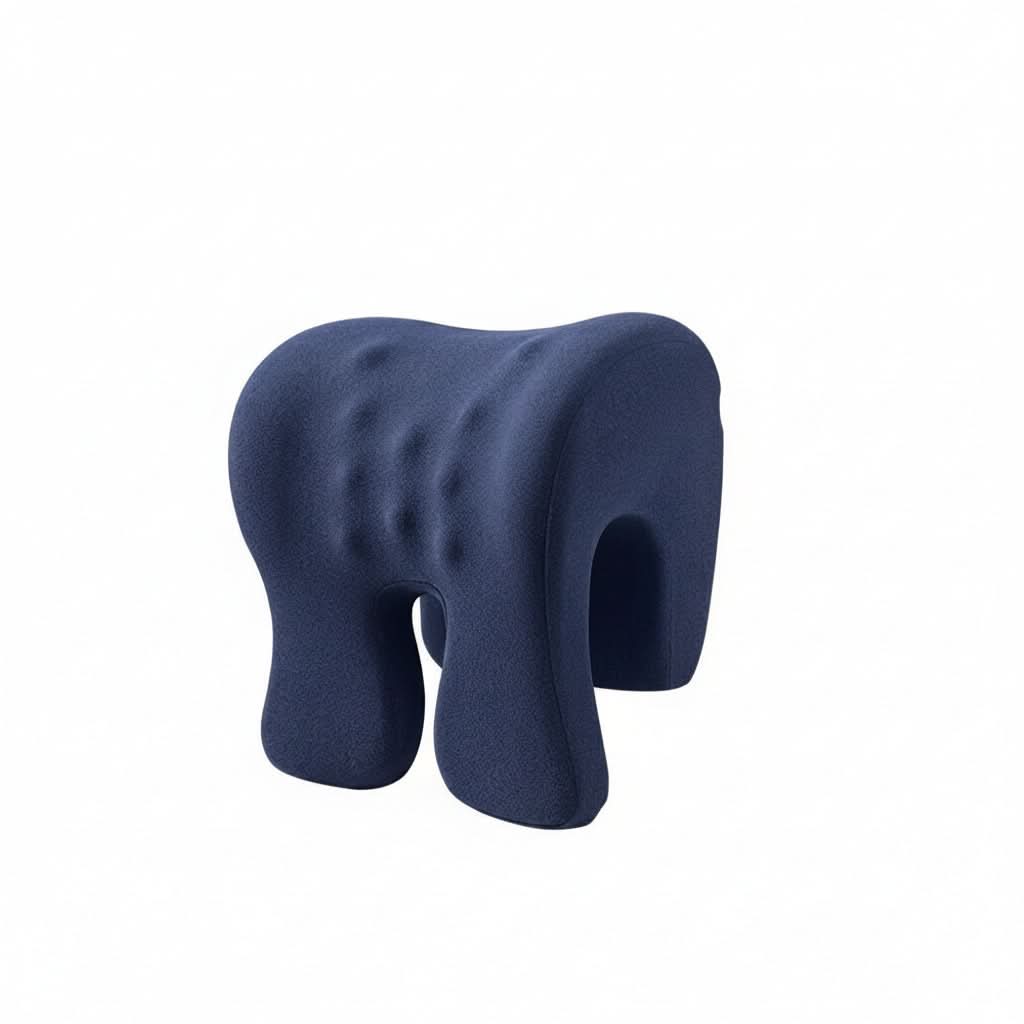 Neck Support Pillow Ergonomic Memory Foam Removable Cover