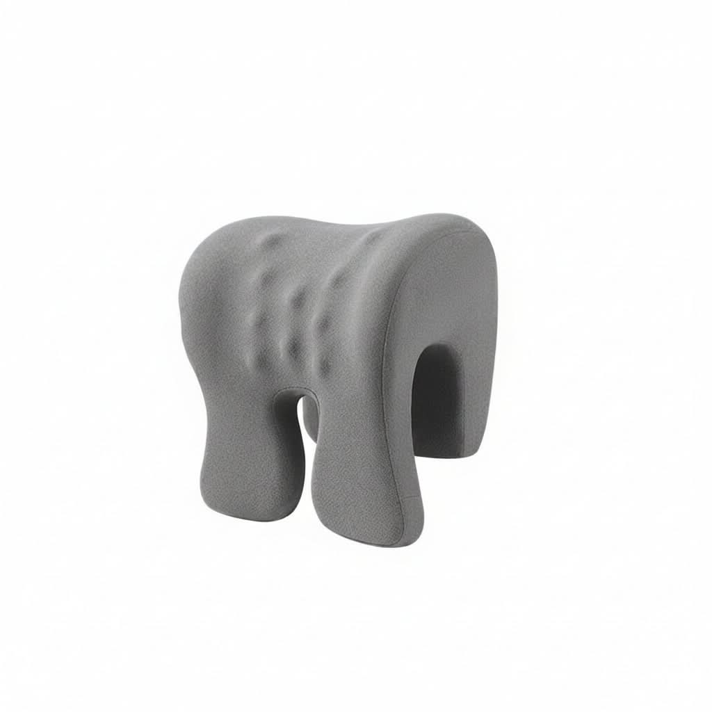 Neck Support Pillow Ergonomic Memory Foam Removable Cover