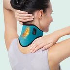 Neck Support Wrap Heated Hands-Free Soft Flannel