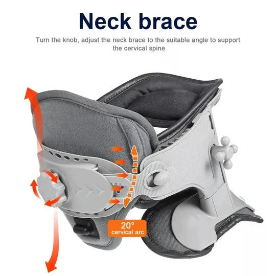 Neck Traction Device 5 Height Positions USB-Powered Heating