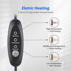 Neck Traction Device 5 Height Positions USB-Powered Heating