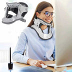 Neck Traction Device Adjustable Air Traction & Heat Therapy